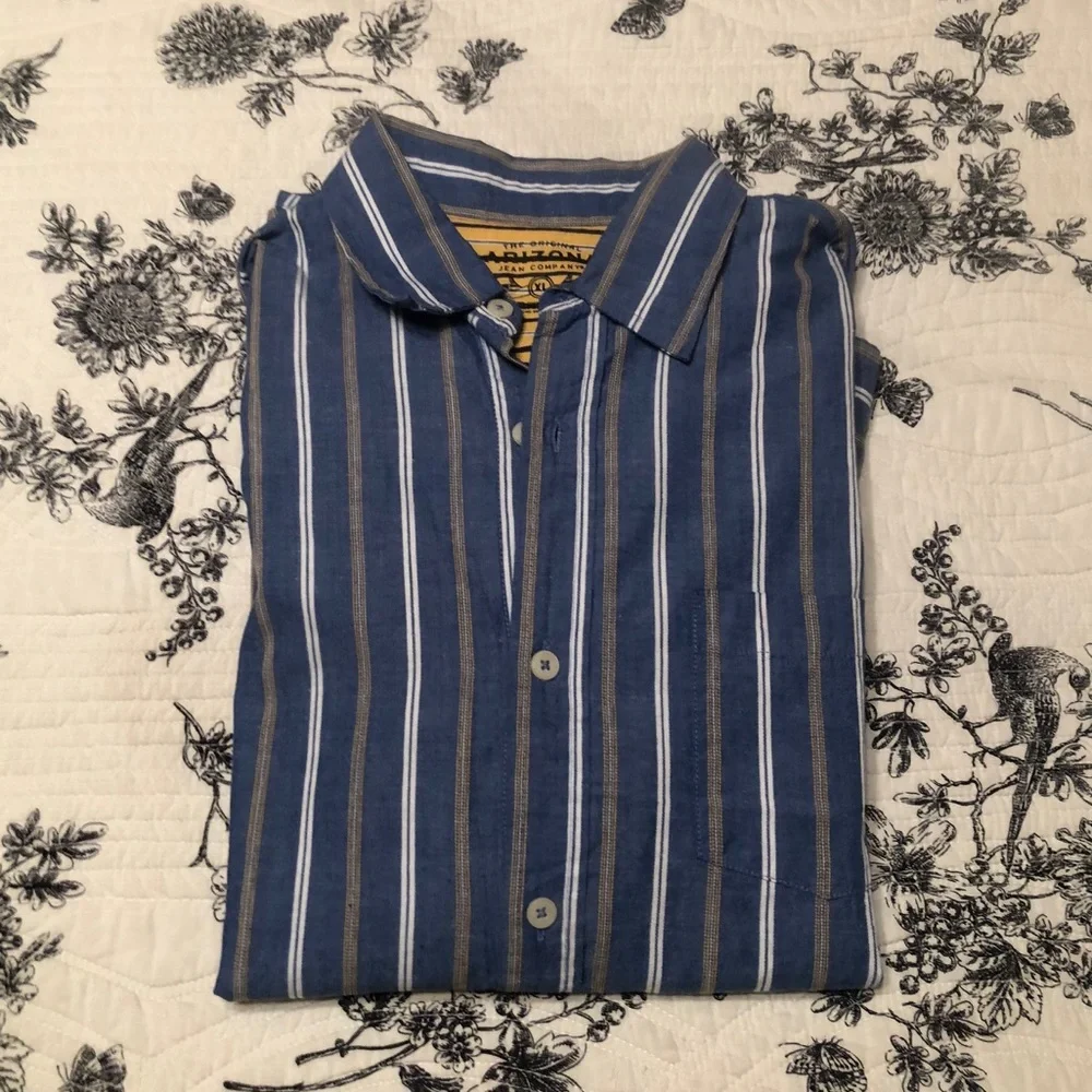 Arizona Jean co boys button down shirt NWT